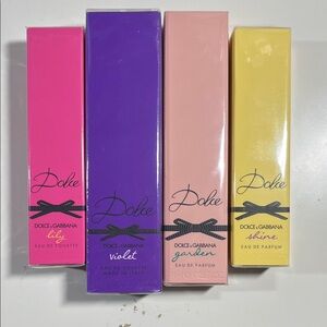 Dolce & Gabbana Eau de Parfum Collection - lily, violet, garden and shine
